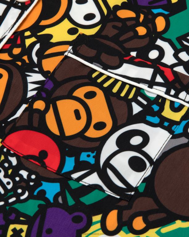 pijama bebe milo mujer A Bathing Ape 00RH1132 caso