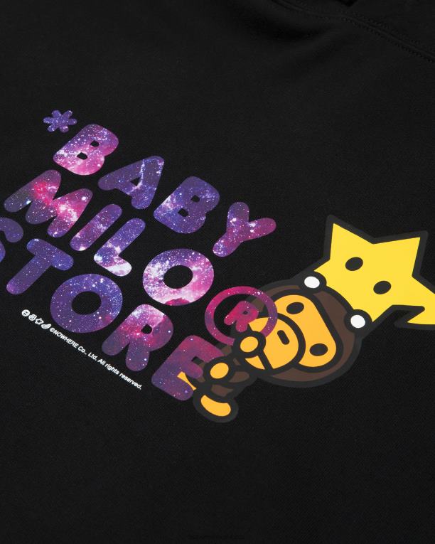 sudadera bebe milo mujer A Bathing Ape 00RH868 negro