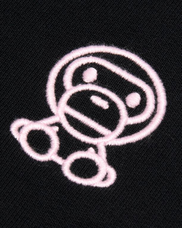 sudadera bebe milo mujer A Bathing Ape 00RH869 negro