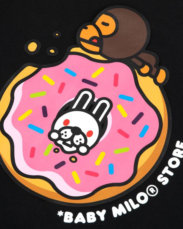 sudadera bebe milo mujer A Bathing Ape 00RH869 negro