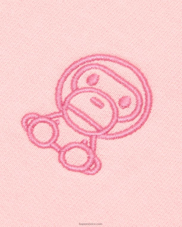 sudadera bebe milo mujer A Bathing Ape 00RH870 rosa