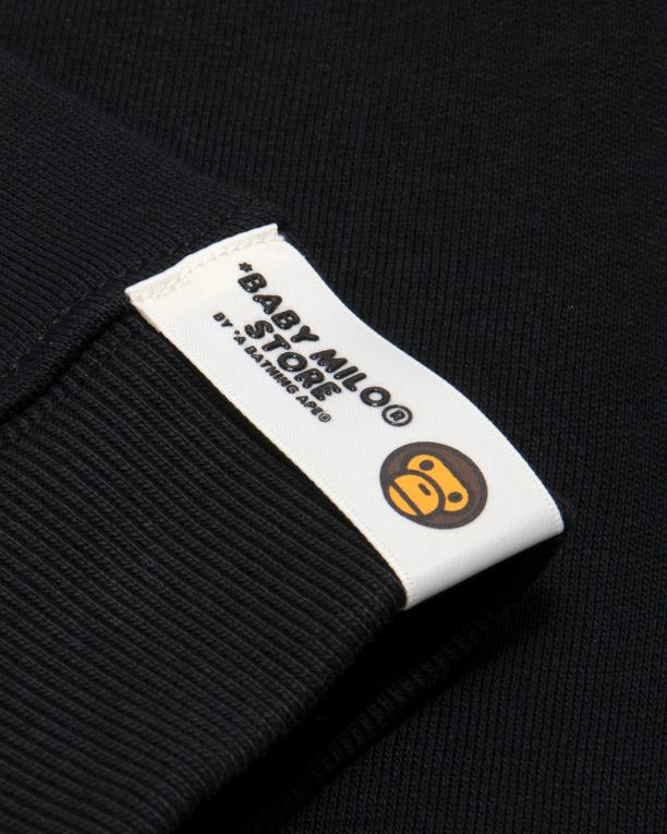 sudadera bebe milo mujer A Bathing Ape 00RH871 negro