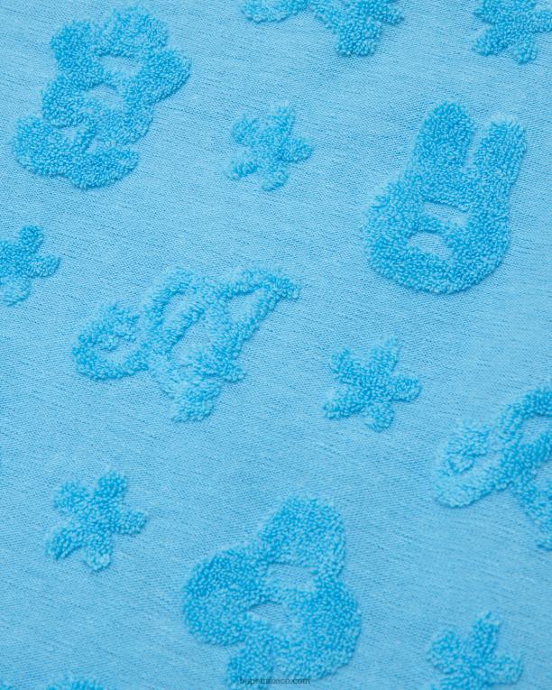 chaleco corto con motivo mujer A Bathing Ape 00RH931 azul claro