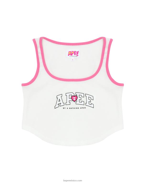 chaleco gráfico mujer A Bathing Ape 00RH948 pared blanca