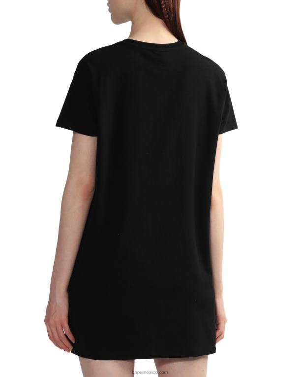 vestido gráfico mujer A Bathing Ape 00RH815 negro