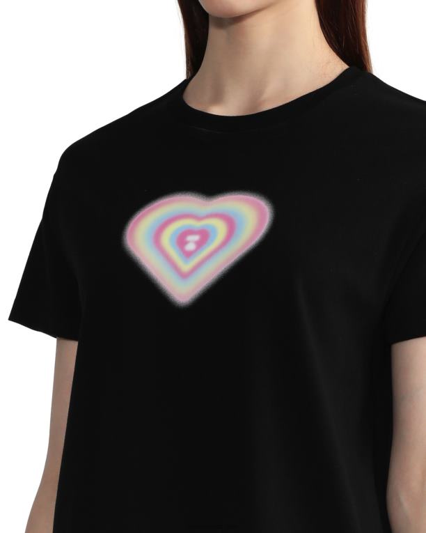 vestido gráfico mujer A Bathing Ape 00RH815 negro