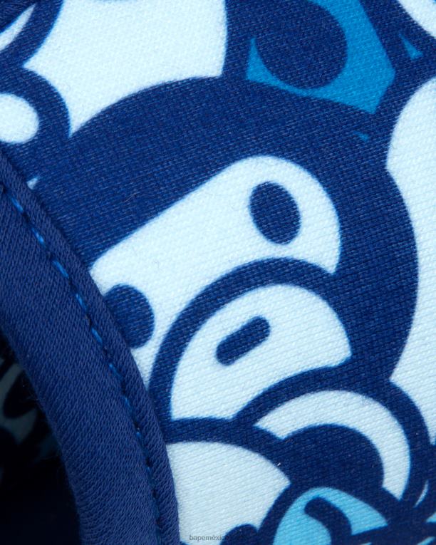 pantuflas bebe milo mujer A Bathing Ape 00RH1218 azul