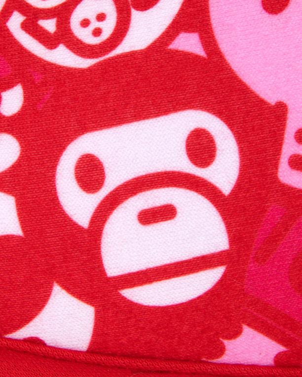 pantuflas bebe milo mujer A Bathing Ape 00RH1219 rosa