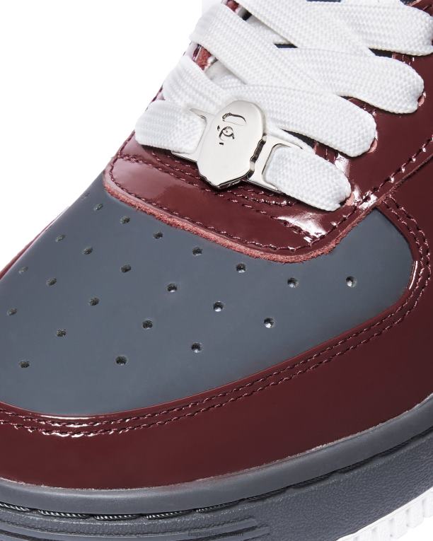 #2 l1 mujer A Bathing Ape 00RH1232 rojo ladrillo