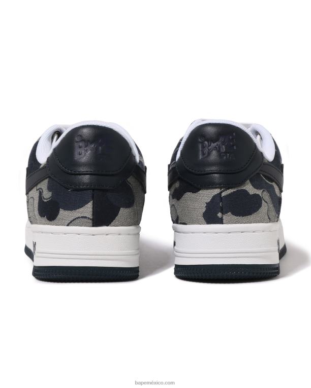camuflaje de galletas 2 mujer A Bathing Ape 00RH1212 Azul marino