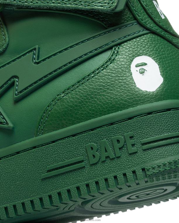 mis zapatillas mujer A Bathing Ape 00RH1255 Esmeralda