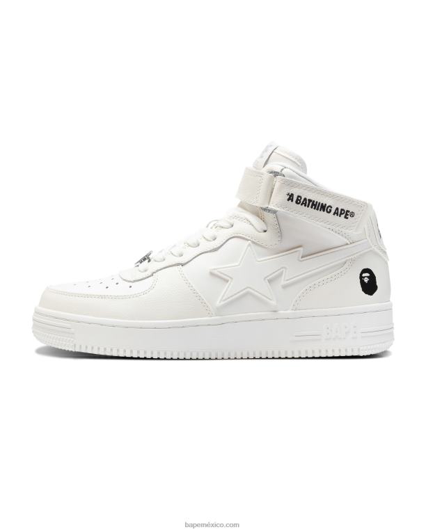 mis zapatillas mujer A Bathing Ape 00RH1256 blanco
