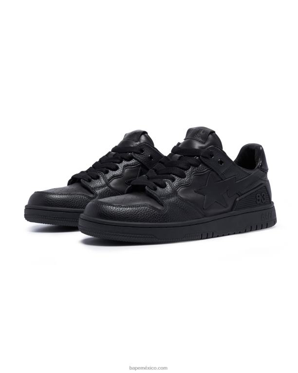 sk8 personal #3 mujer A Bathing Ape 00RH1230 negro