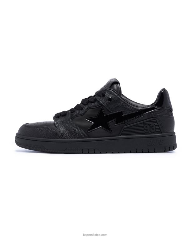 sk8 personal #3 mujer A Bathing Ape 00RH1230 negro
