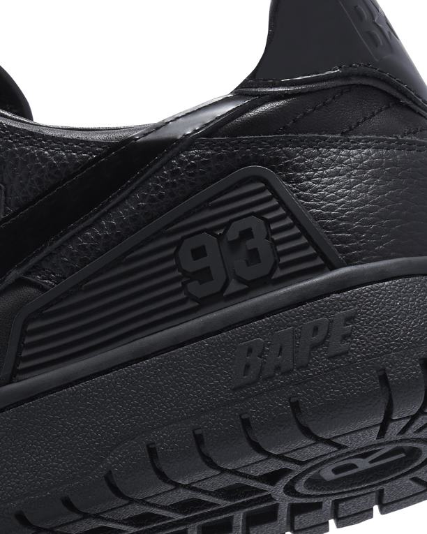 sk8 personal #3 mujer A Bathing Ape 00RH1230 negro