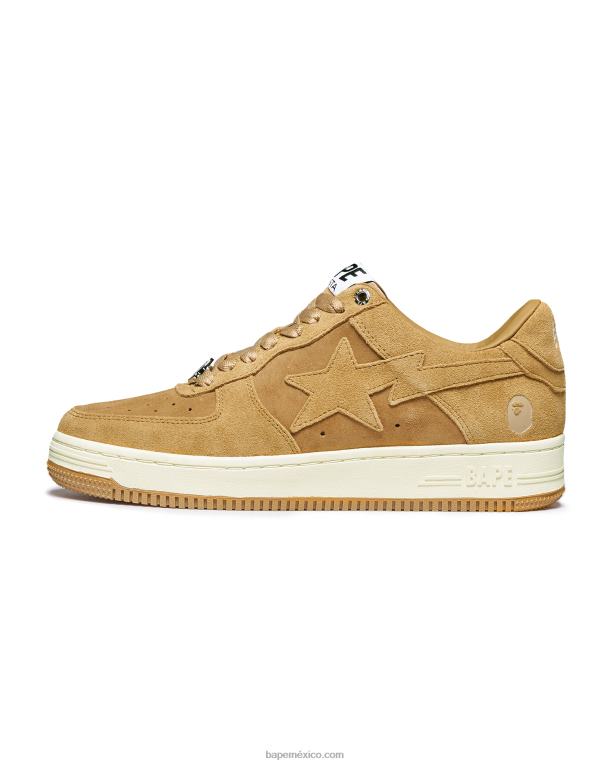 zapatillas mujer A Bathing Ape 00RH1246 beige