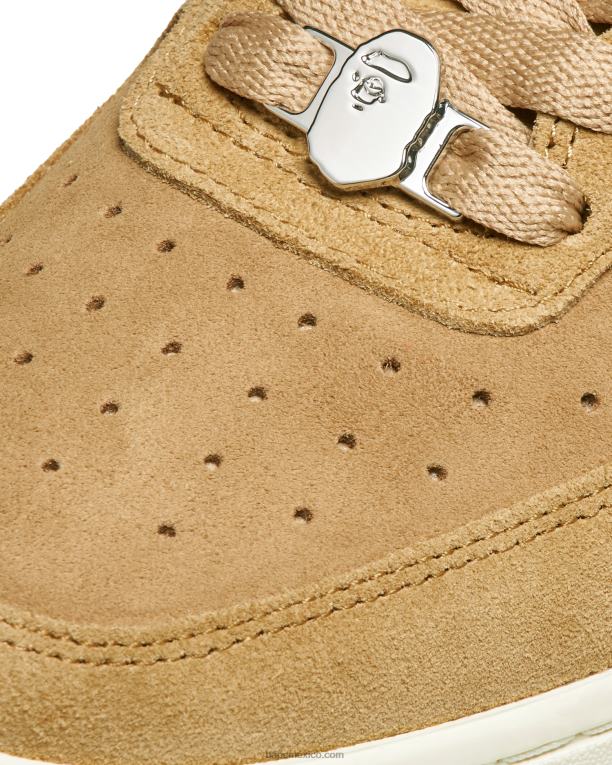 zapatillas mujer A Bathing Ape 00RH1246 beige