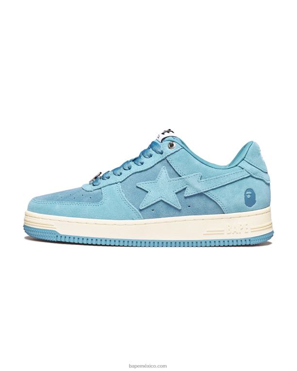 zapatillas mujer A Bathing Ape 00RH1248 azul claro