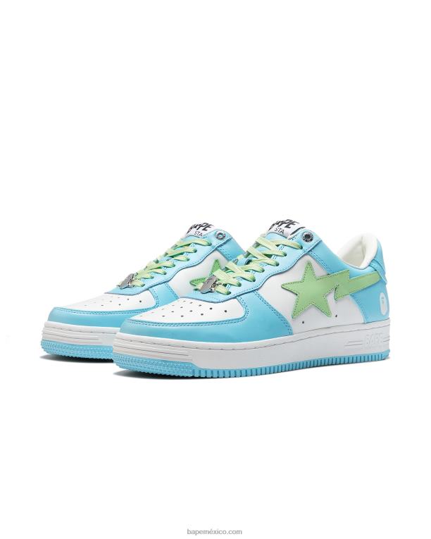 zapatillas mujer A Bathing Ape 00RH1251 azul