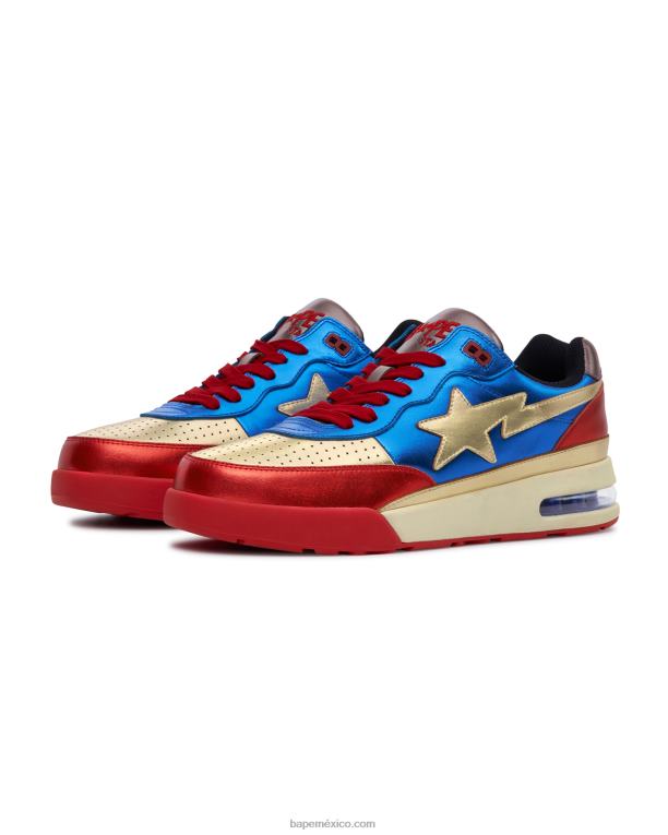 zapatillas road sta mujer A Bathing Ape 00RH1245 azul