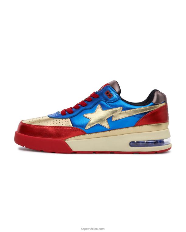 zapatillas road sta mujer A Bathing Ape 00RH1245 azul