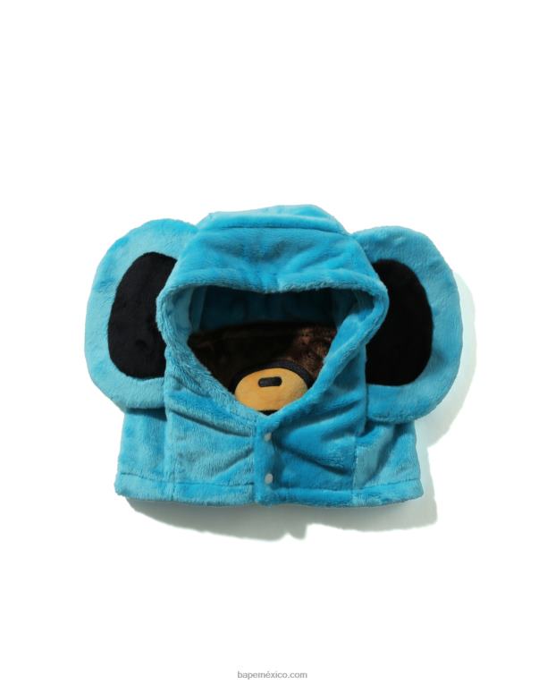 calentador de cuello baby milo friends niños A Bathing Ape 00RH1756 azul