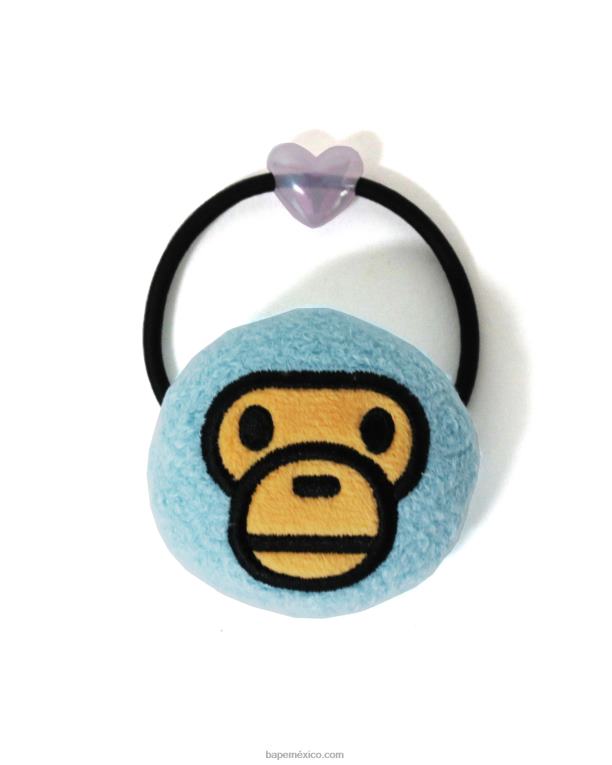accesorio de goma para el pelo baby milo niños A Bathing Ape 00RH1781 menta