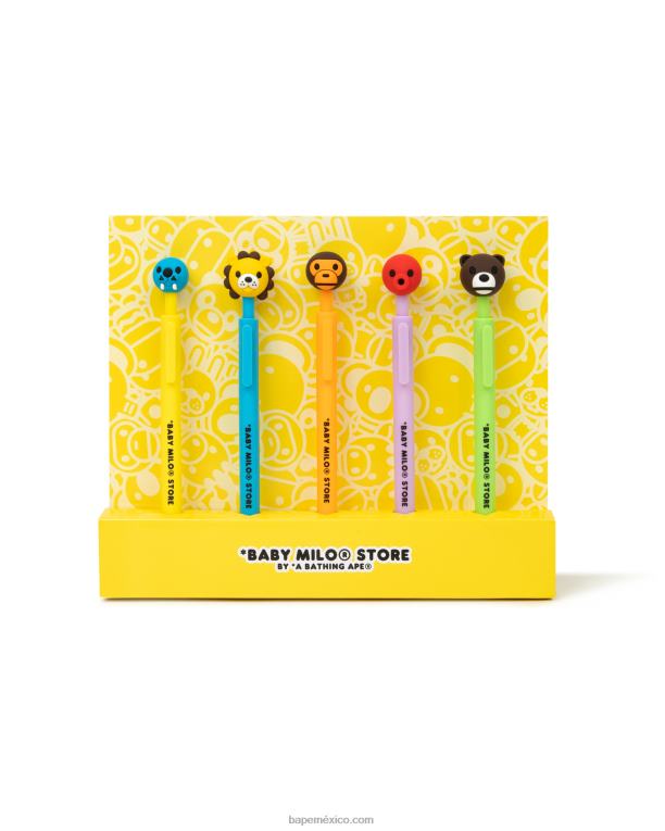 Juego de bolígrafos Baby Milo. niños A Bathing Ape 00RH1101 caso