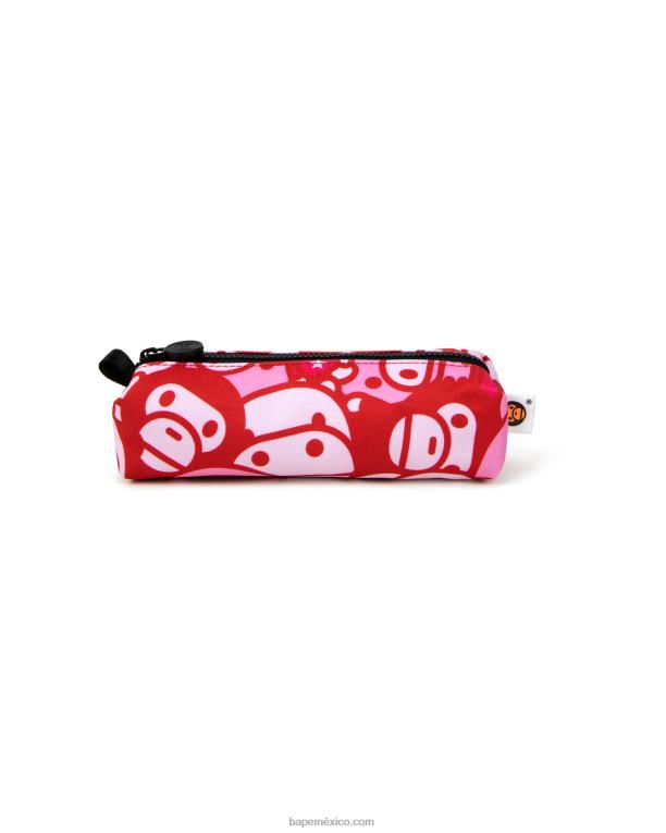 estuche para lápices bebe milo niños A Bathing Ape 00RH1090 rosa