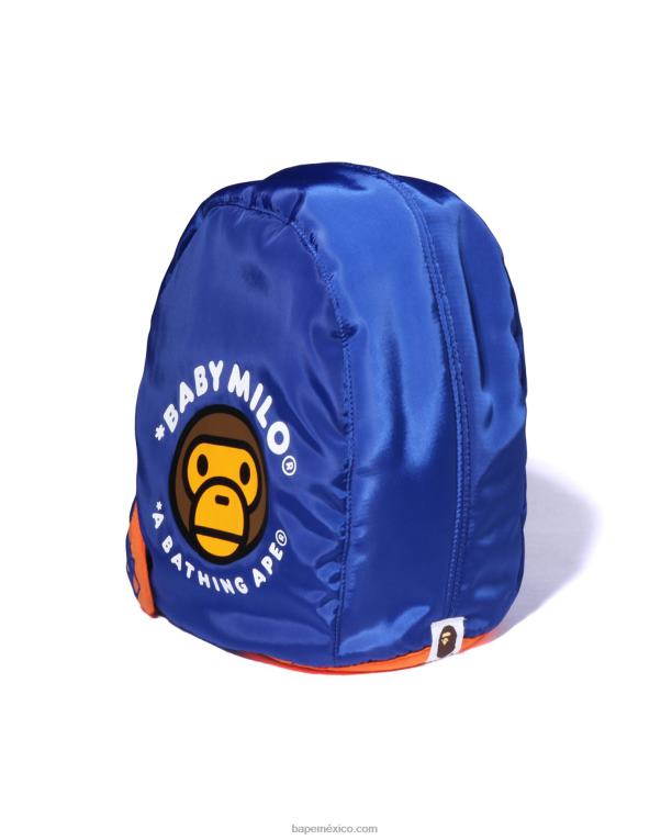 gorra de bebe milo niños A Bathing Ape 00RH1714 azul