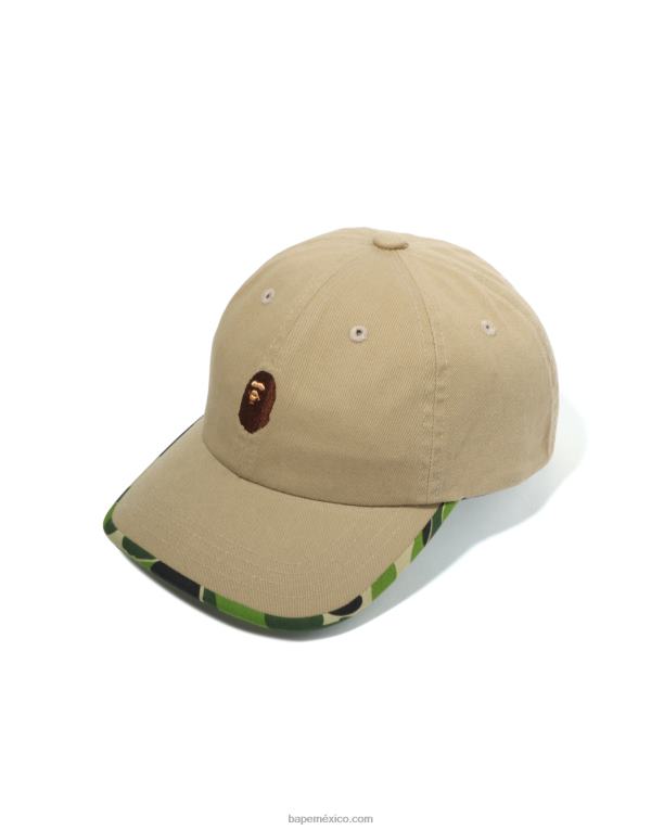 gorra de camuflaje abc niños A Bathing Ape 00RH1691 beige