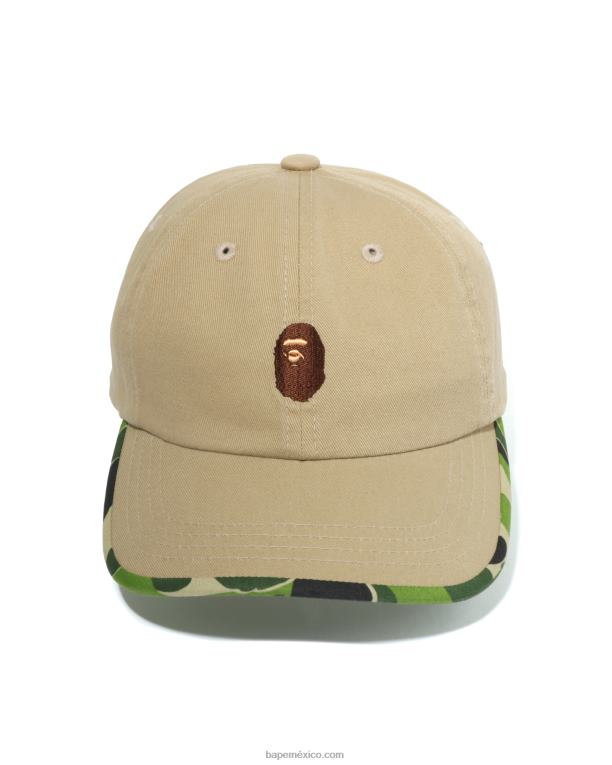gorra de camuflaje abc niños A Bathing Ape 00RH1691 beige
