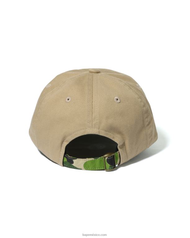 gorra de camuflaje abc niños A Bathing Ape 00RH1691 beige