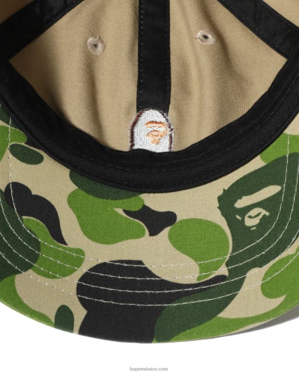 gorra de camuflaje abc niños A Bathing Ape 00RH1691 beige