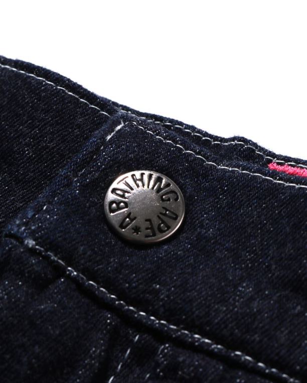 shorts baby milo con bolsillos niños A Bathing Ape 00RH1600 Azul marino