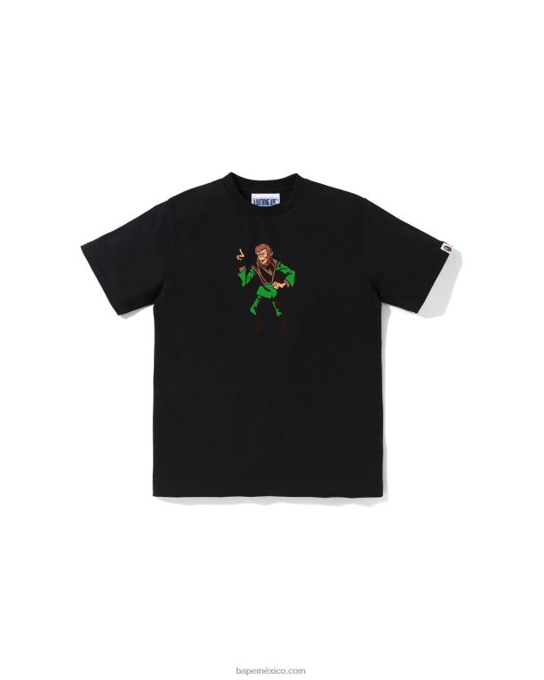 camiseta jr niños A Bathing Ape 00RH1361 negro