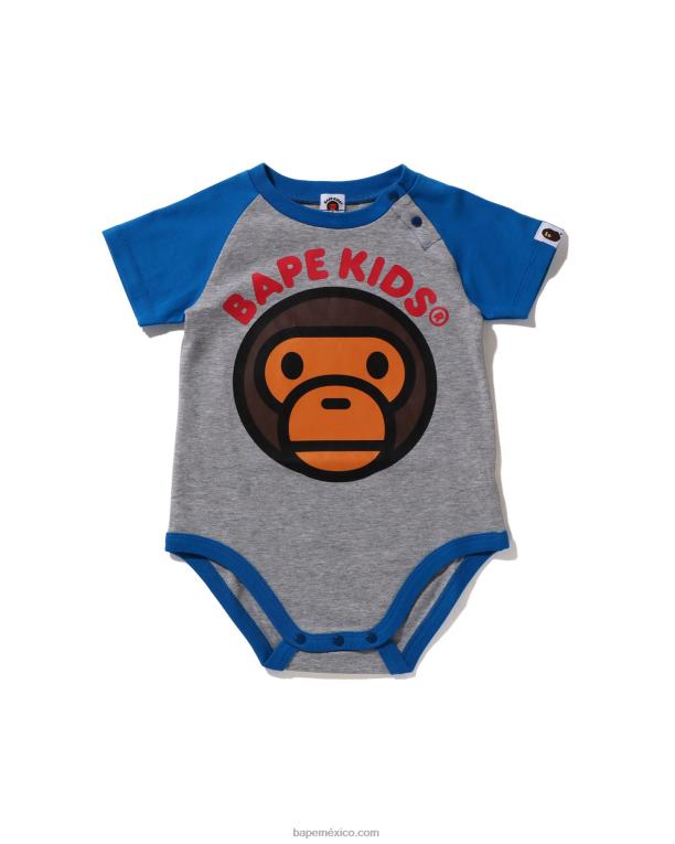 body bebe milo niños A Bathing Ape 00RH1602 gris