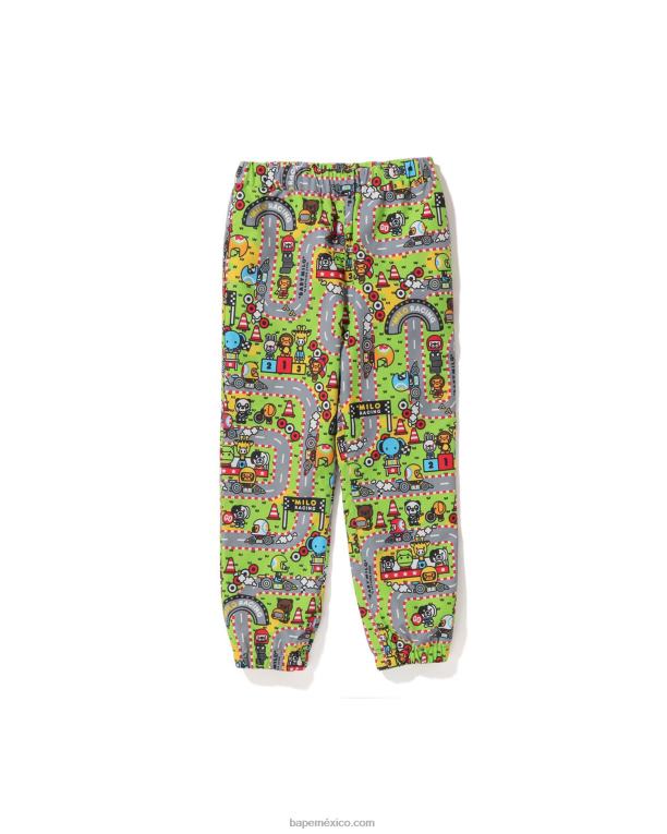 pantalones de chándal de carreras baby milo niños A Bathing Ape 00RH1729 caso
