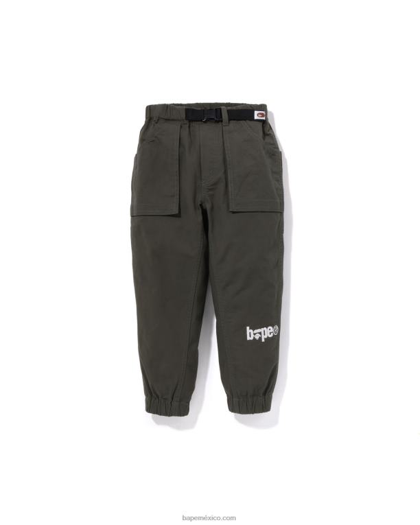 pantalones de escalada niños A Bathing Ape 00RH1507 selva profunda